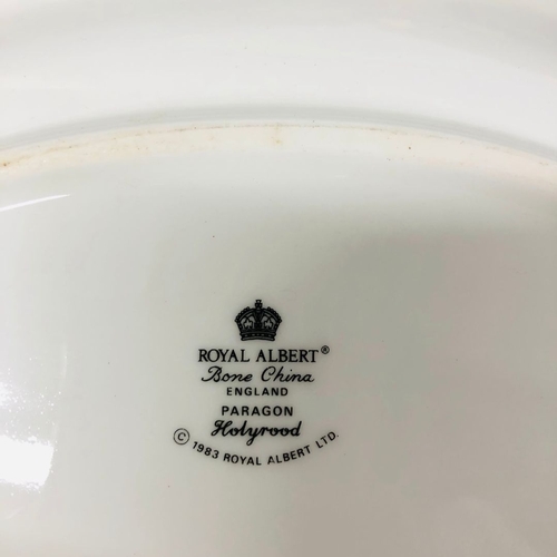 694 - Royal Albert Bone China Holyrood design Part Dinner Service Set.