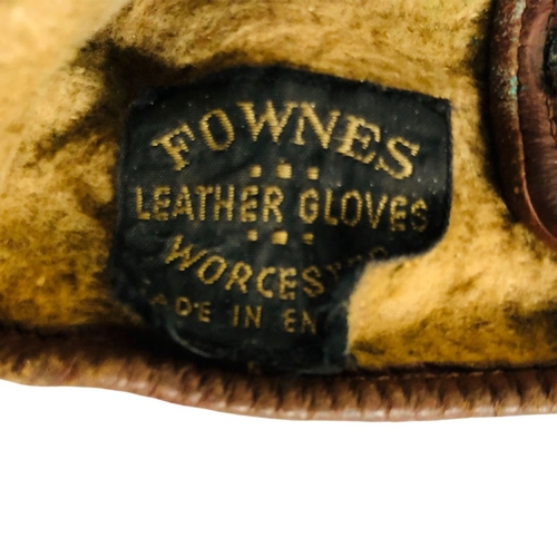 700 - 2 Military Canvass Ruck sacks, A Pair of Fownes Leather Gloves, A H.M.S. Newfoundland Naval Hats and... 