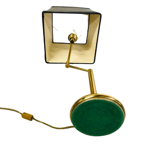 713 - Swivel arm brass Table Lamp