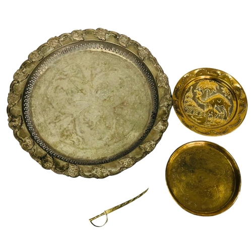 716 - Islamic / Indian Trays etc