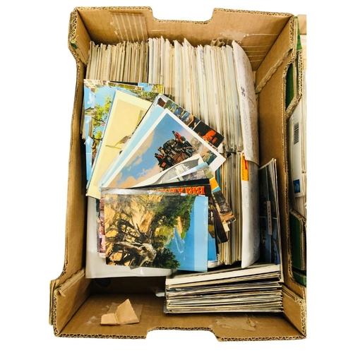 724 - 3 x Boxes of Postcards