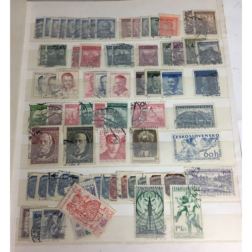 266 - 2 x Stock Albums and 1 x Stamp Album. Containing British Colonial Stamps, French Colonial Stamps, Br... 