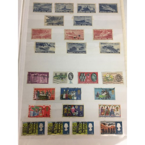 268 - 4 x Stamp Albums - British and Colonial and Worldwide - to include Winston Churchill, Kuwait post Ma... 