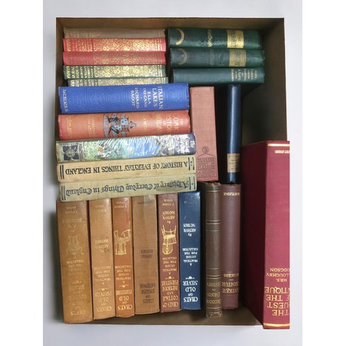 337 - 19th Century and Later 4 x Boxes of Books - To include 1888 Last of the Mohicans, Chats Series Antiq... 