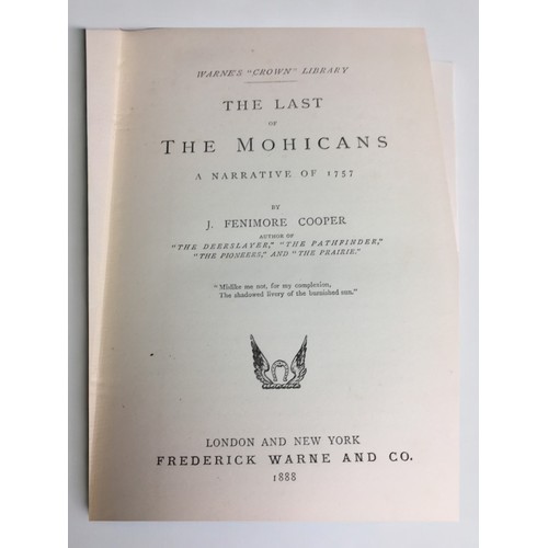 337 - 19th Century and Later 4 x Boxes of Books - To include 1888 Last of the Mohicans, Chats Series Antiq... 