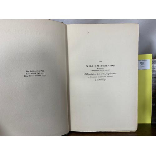 56 - Our Gardens (Haddon Hall Library) Includes Arthur Rackham illustrations. 3rd Ed. 1899.  Cloth. Condi... 