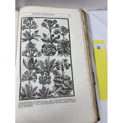 69 - Paradisi in Sole Paradisus Terrestris. Faithfully Reprinted from the Edition of 1629. Very Large vol... 