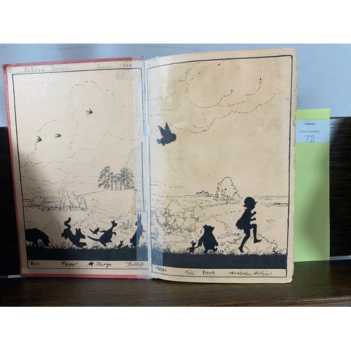 72 - The House at Pooh Corner - A.A. Milne (Ernest H. Shepard) First Edition 1928. No dust jacket. Salmon... 