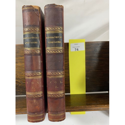 74 - Biographical Anecdotes of the Founders of the French Republic, and of other Eminent Characters who h... 