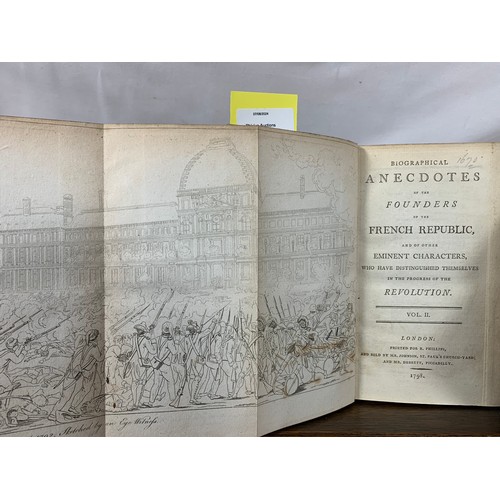 74 - Biographical Anecdotes of the Founders of the French Republic, and of other Eminent Characters who h... 