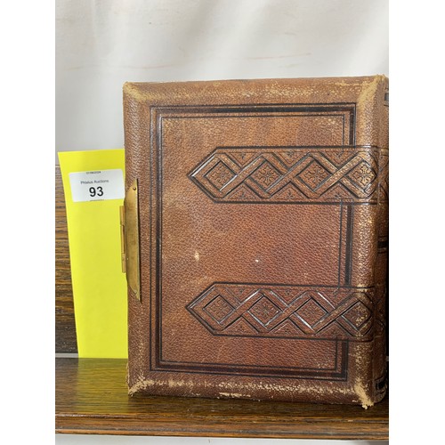 93 - Mid 19th Century Photo Album of High Society Families inc Author Charles Kingsley etc.From an estate... 