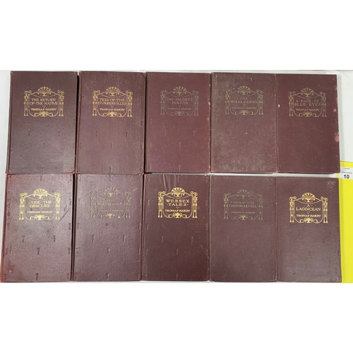 10 - 10 Volumes - Macmillan Pocket Hardy (1920's).10 different titles from this series. All cloth bound w... 