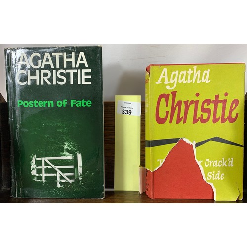 339 - 2 Agatha Christie Crime Club Hardbacks - 1962 & 1973 Firsts in this format. The Mirror Cracked F... 