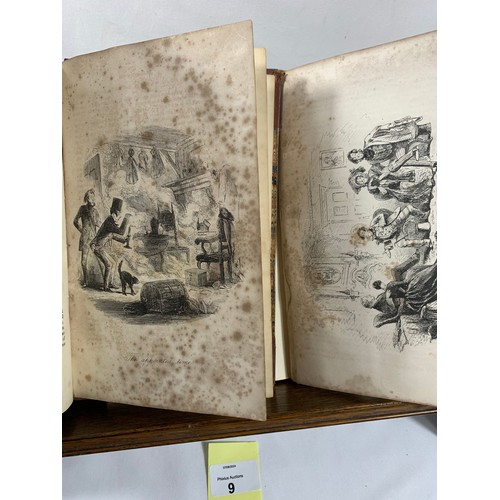 9 - Bleak House (in two volumes) Charles Dickens. Published by Bradbury & Evans, 1853 (same year as ... 