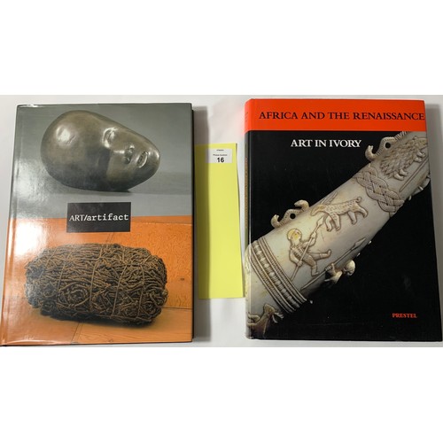 16 - 2 Books on African Art - Africa and the Renaissance - Art in Ivory & Art/ artefact - Two Stunnin... 