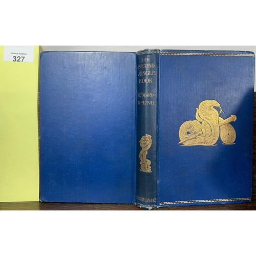 327 - The Second Jungle Book - Rudyard Kipling First Edition (Reprinted 1897) Macmillan and Co. 1897 repri... 