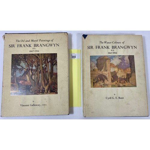 360 - Sir Frank Brangwyn - Two First and Limited Editions (500 only of each)  