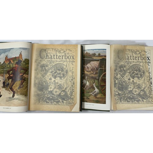 31 - 2 Antique 'Chatterbox' Annuals (1909/1910)  in Good condition. Both volumes are in good condition wi... 