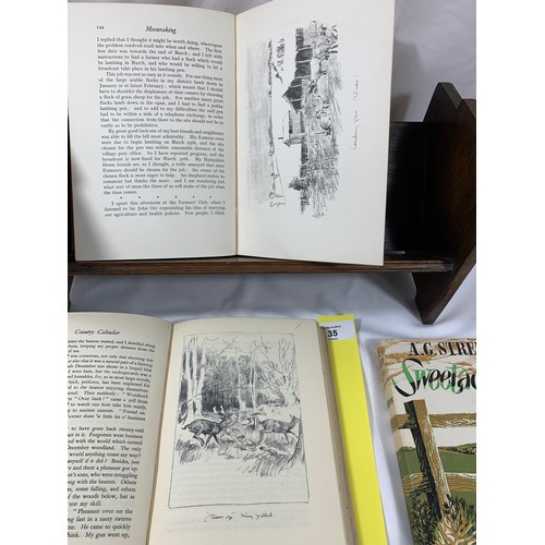 35 - 3 Vintage A G Street Titles - 2 First Editions and one Signed. Lionel Edwards Illustrations.Country ... 