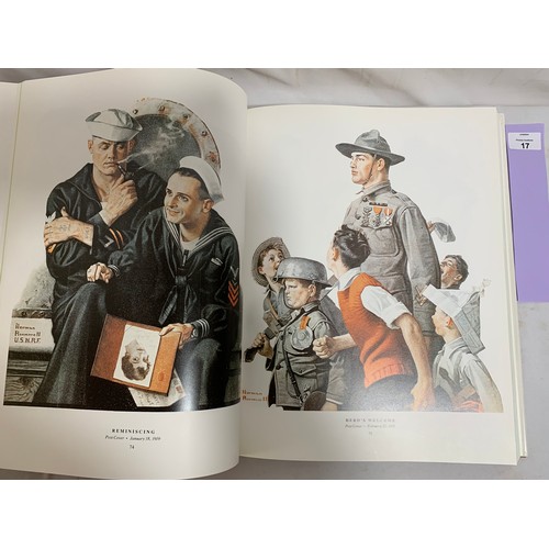 17 - Norman Rockwell 332 Magazine Covers.... First Edition 12th Printing Large, Heavy Volume!Extremely la... 