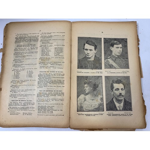 51 - Collapsed Irish Rebellion 1916 Sinn Féin Rebellion Handbook (Rare) 1917 Issue. Low estimate based on... 