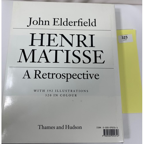 323 - Henry Matisse - A Retrospective (John Elderfield) Thames & Hudson 1992 First Edition.Large and h... 