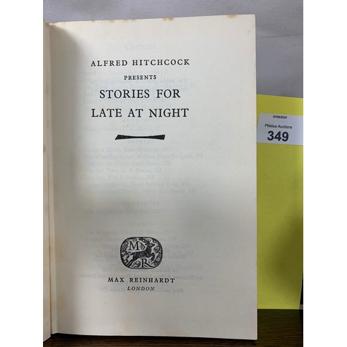 349 - Alfred Hitchcock Presents Stories for late at night - First Edition Hardback 1962.Condition: Good. 1... 