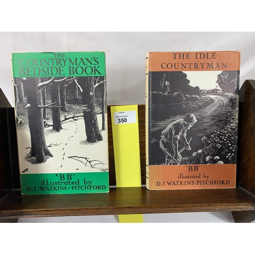 350 - B.B. (Denys Watkins-Pitchford) 2 x 1940's Countryside Titles with dust jackets.Both volumes have goo... 