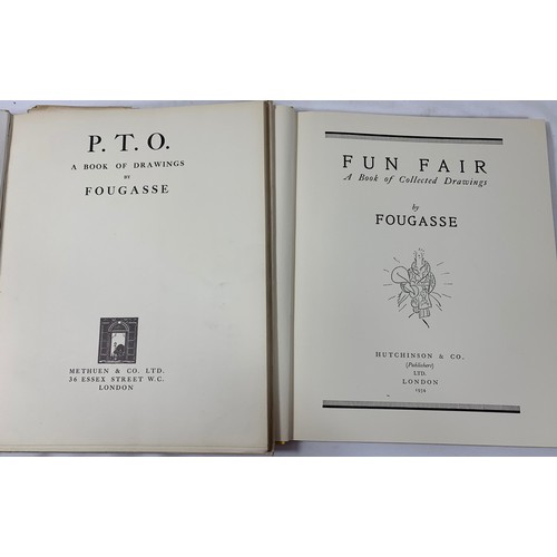 47 - 2 Forgasse First Editions.  Both with dust jackets -  