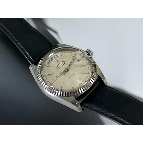 474 - 1979 Bulova Super Seville.Ref 4410101.Stainless steel, winding automatic.