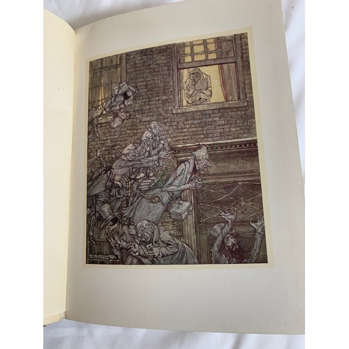 39 - A Christmas Carol - Charles Dickens. Illustrated by Arthur Rackham. First Edition Published by Londo... 