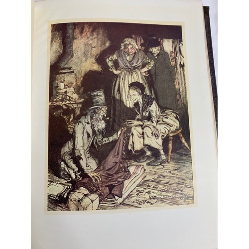 39 - A Christmas Carol - Charles Dickens. Illustrated by Arthur Rackham. First Edition Published by Londo... 