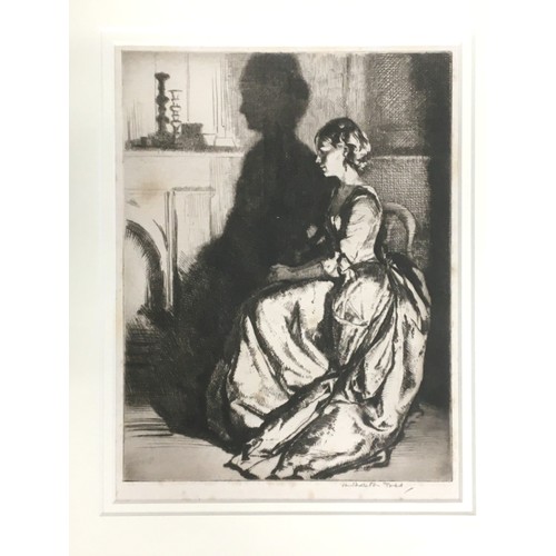 80 - Arthur Ralph Middleton Todd, R.A.(1891–1966)Drypoint etching 