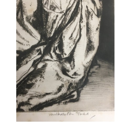 80 - Arthur Ralph Middleton Todd, R.A.(1891–1966)Drypoint etching 