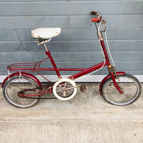 516 - Rare mini Moulton bicycle from Bradford upon Avon pre 1964