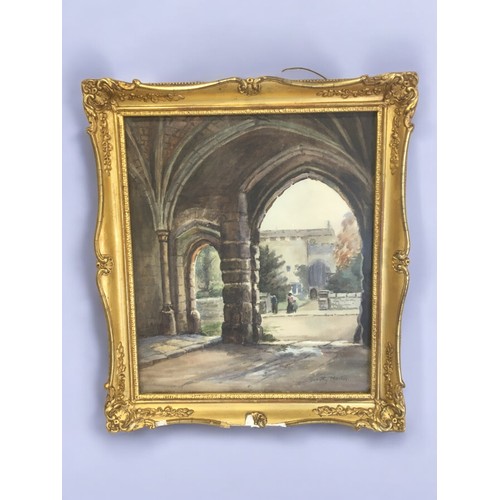 35 - Pair of Dorothy Martin Watercolours Circa 1920, Both in Gilt Frames and Glazed. One Signed Lower Rig... 