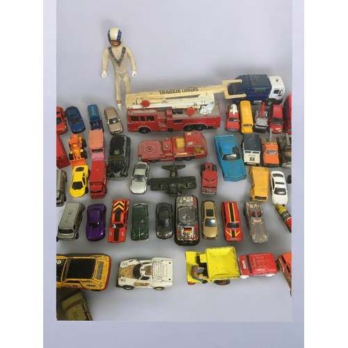 159 - Huge Amount of Diecast and other toy Cars to include Hotwheels, Corgi, Matchbox, Dinky, Tin Plate He... 