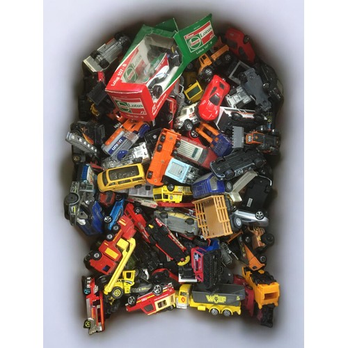 159 - Huge Amount of Diecast and other toy Cars to include Hotwheels, Corgi, Matchbox, Dinky, Tin Plate He... 