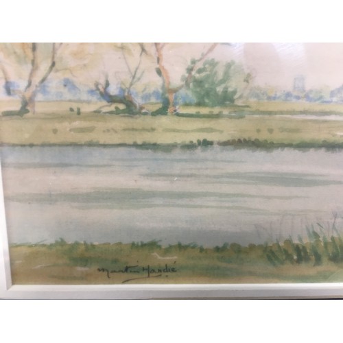 81 - Martin Hardie (1875-1952) watercolours - 2 Signed and framed Watercolours, 