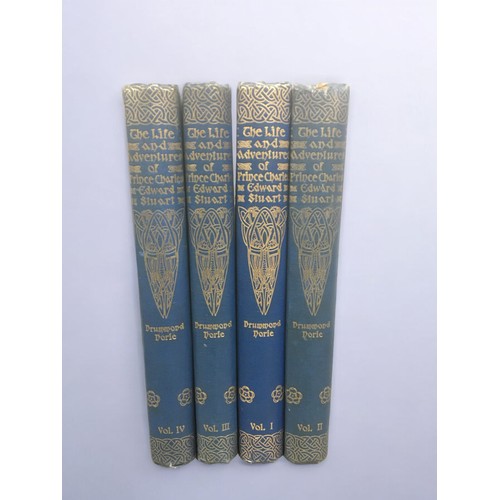 211 - First Edition - Title: The Life & Adventures of Prince Charles Edward Stuart in 4 Volumes. Publi... 