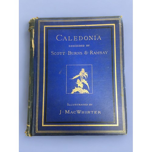 212 - 1878 Caledonia Described by Scott, Burns & Ramsy illustrated by J. MacWhirter condition is Good/... 