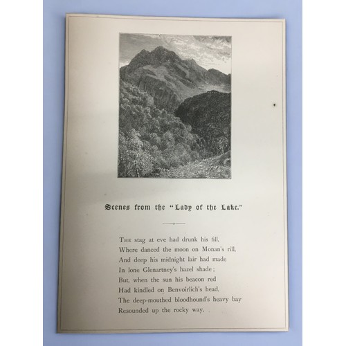 212 - 1878 Caledonia Described by Scott, Burns & Ramsy illustrated by J. MacWhirter condition is Good/... 