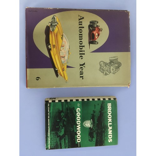 213 - 1958-59 Automobile Year Book- Condition is Good with The Dust Jacket together with - First Impressio... 