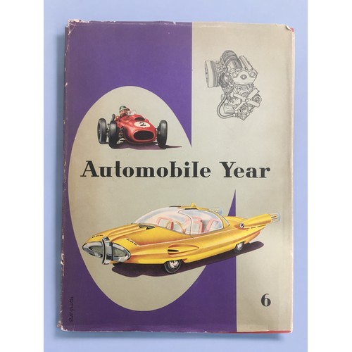 213 - 1958-59 Automobile Year Book- Condition is Good with The Dust Jacket together with - First Impressio... 