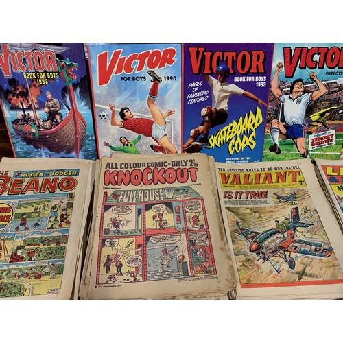 486 - Over 140 Vintage British Comics in good, clean condition.