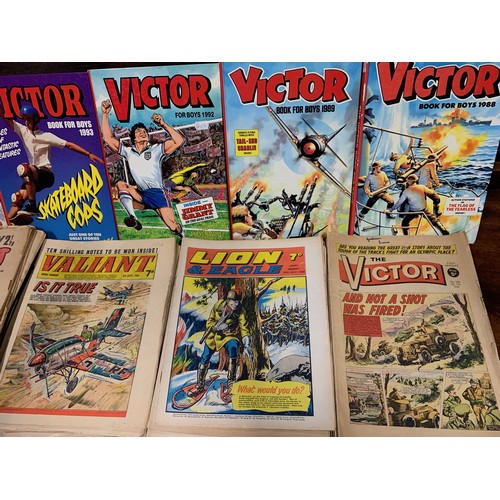 486 - Over 140 Vintage British Comics in good, clean condition.