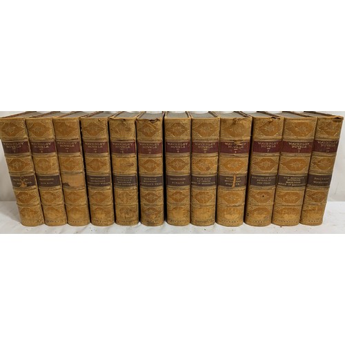 219 - Waverley Novels, Centenary Edition, (Complete In 12 Vol Set) Sir Walter Scott Published by_Adam &... 