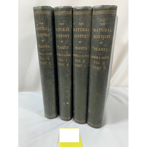 224 - The Natural History of Plants (4 Vols - 1894 & 1895)_ English translation by F W Oliver. Well il... 