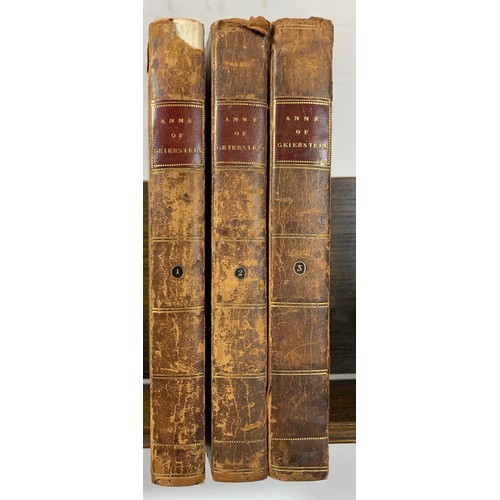 227 - Anne of Geierstein; or The Maiden of the Mist By the Author of Waverley; In 3 Volumes. Scott, Walter... 