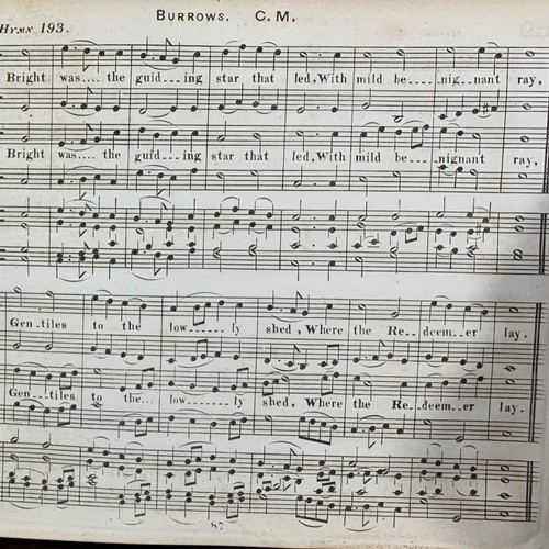 229 - Webbe's Psalmody - Very Rare (Only 4 copies registered) 1853 (Samual Webbe)